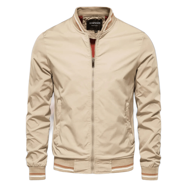 Men's Winter Jacket - Versatile Casual Style - Khaki