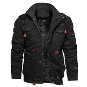 Men's Winter Jacket - Warm & Durable Outdoor Coat - Black
