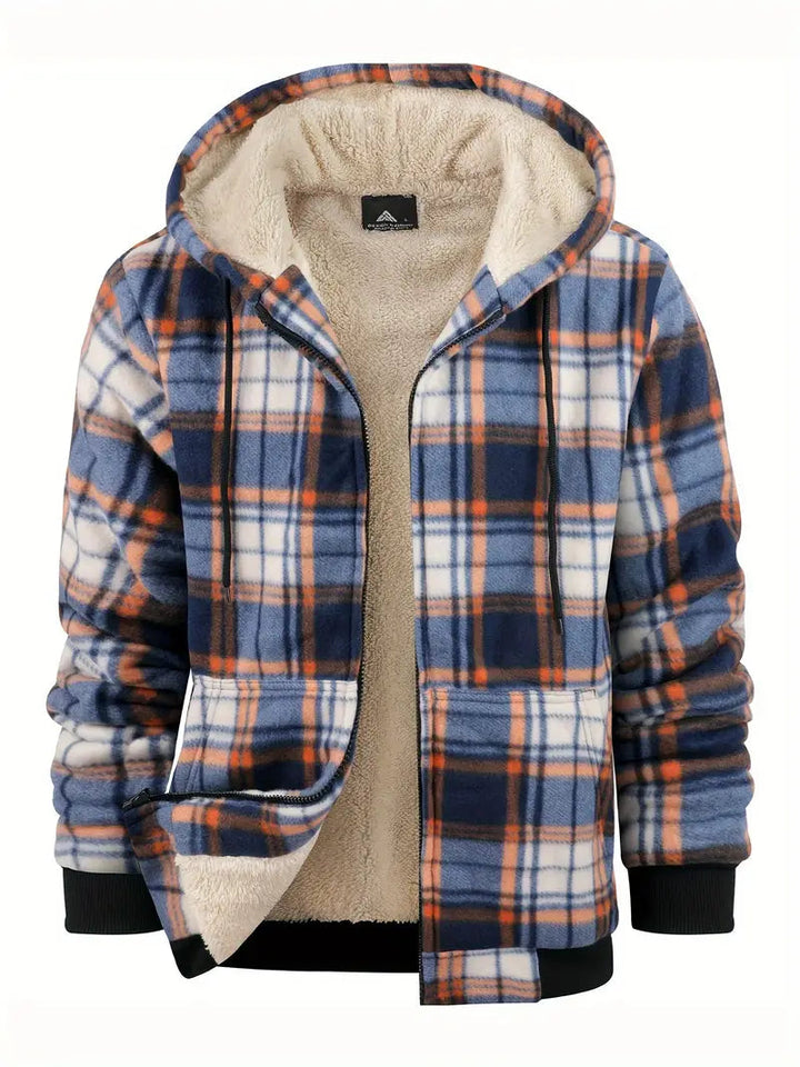 Men's Winter Jacket - Warm & Stylish Everyday Coat - Blue