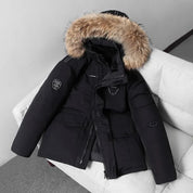 Men's Winter Jacket with Hood - Warm & Stylish