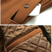 Men's Wool Blazer Jacket - Classic Tailored Fit