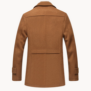 Men's Wool Blazer Jacket - Classic Tailored Fit