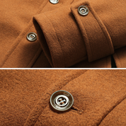 Men's Wool Blazer Jacket - Classic Tailored Fit