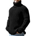 Men's Wool Turtleneck Sweater - Classic Warmth