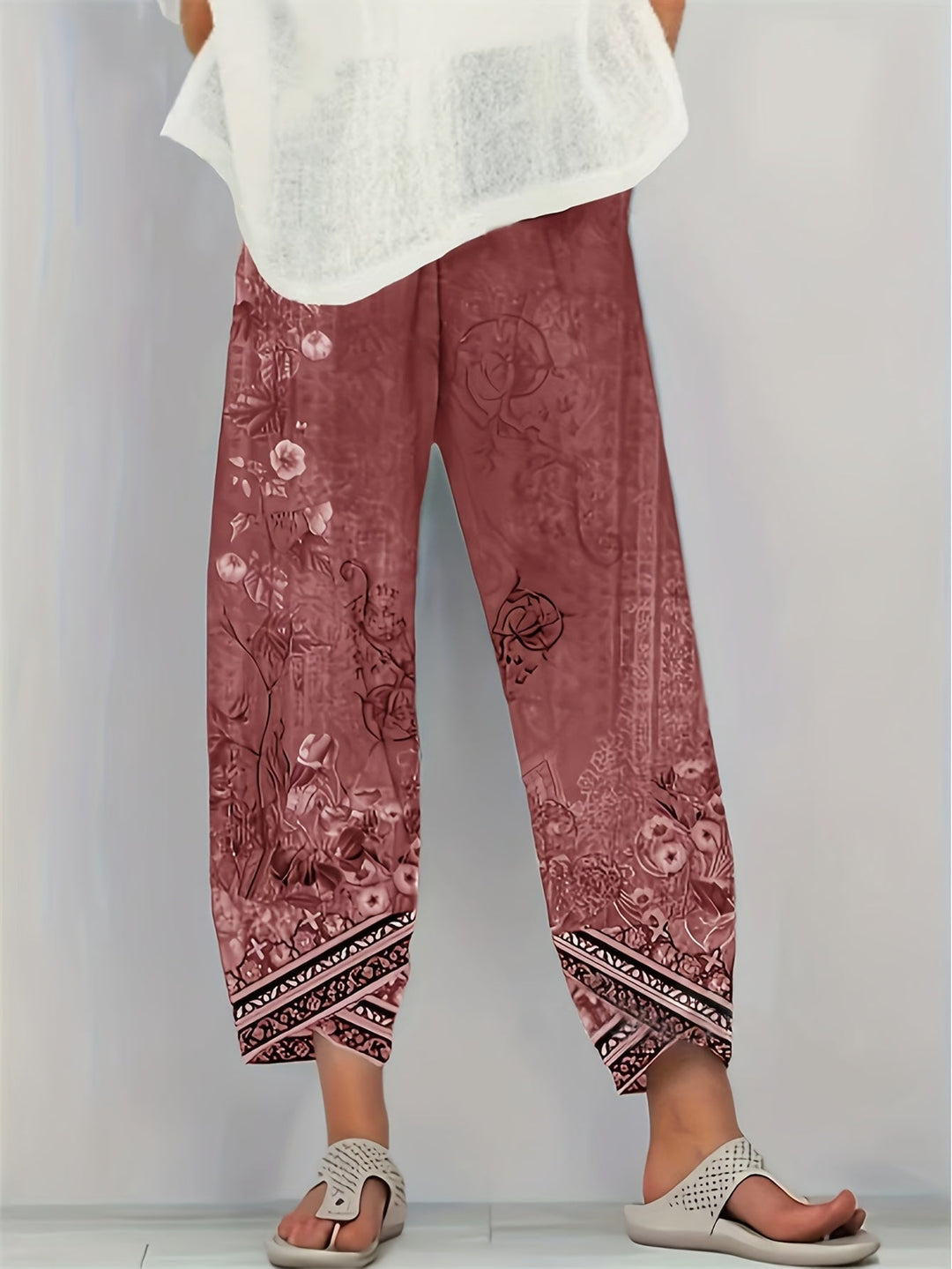 Women's Botanical Cropped Pants - Relaxed Fit