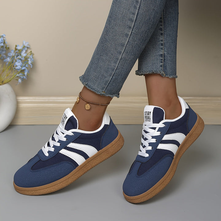 Women's Classic Lace-Up Sneakers - Everyday Comfort