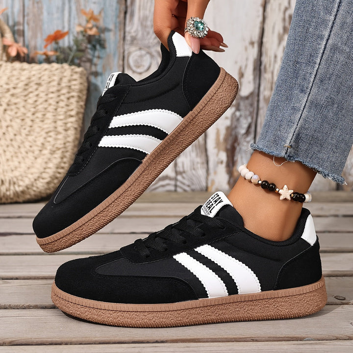 Women's Classic Lace-Up Sneakers - Everyday Comfort