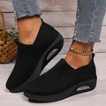 Women's Cushioned Slip-On Sneakers - Lightweight Comfort