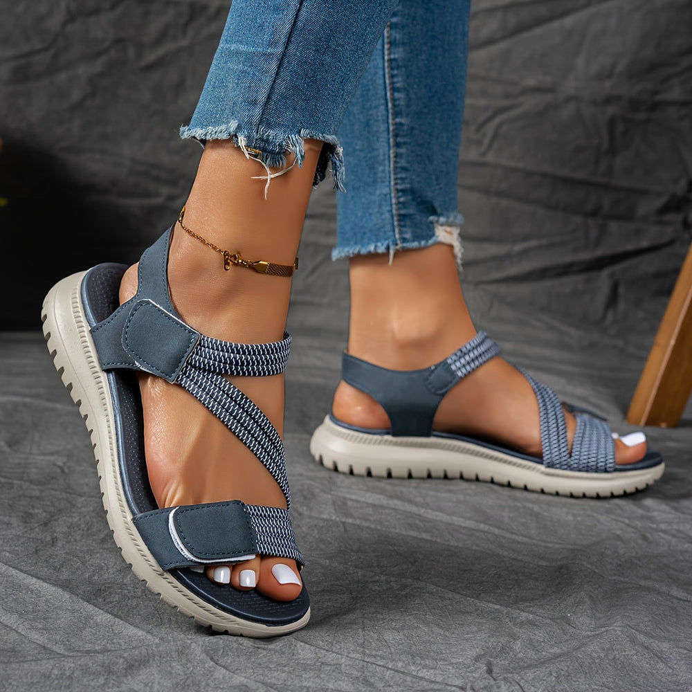 Women's Everyday Comfort Sandals - Adjustable Strap Open Toe
