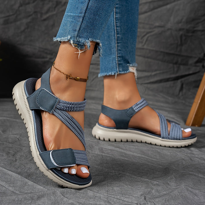 Women's Everyday Comfort Sandals - Adjustable Strap Open Toe