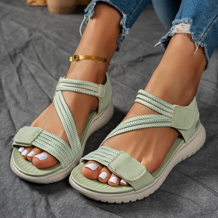 Women's Everyday Comfort Sandals - Adjustable Strap Open Toe