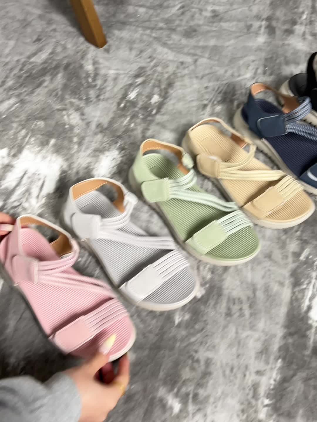 Women's Everyday Comfort Sandals - Adjustable Strap Open Toe