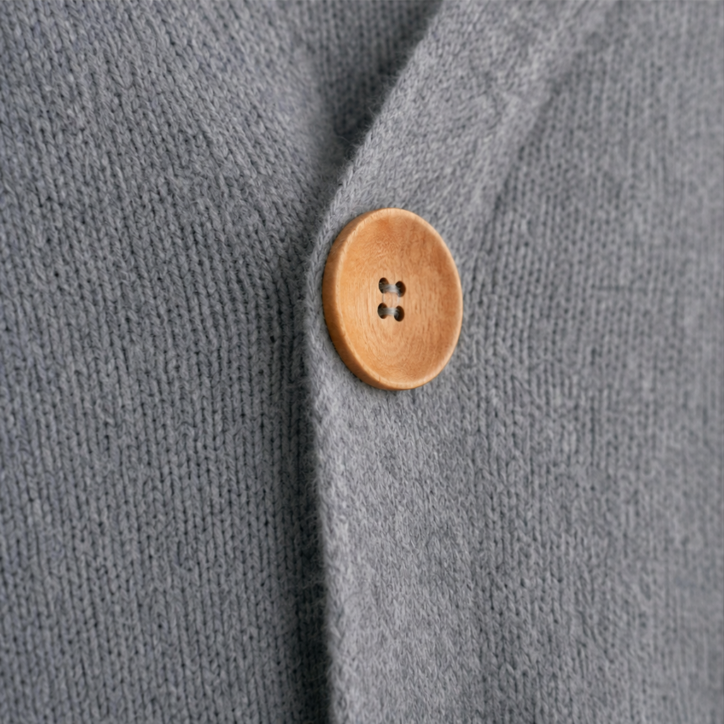 Women's Hooded Waffle-Knit Button-Front Cardigan