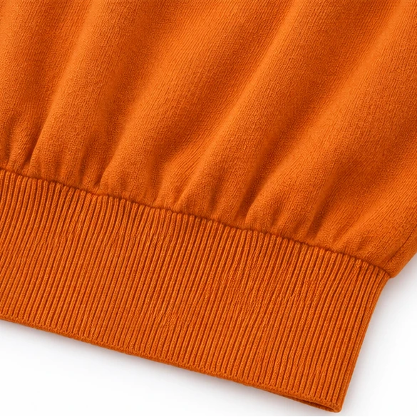 Women's Pleated Shoulder Lantern Sleeve Sweater - Relaxed Fit
