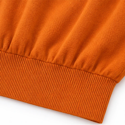 Women's Pleated Shoulder Lantern Sleeve Sweater - Relaxed Fit