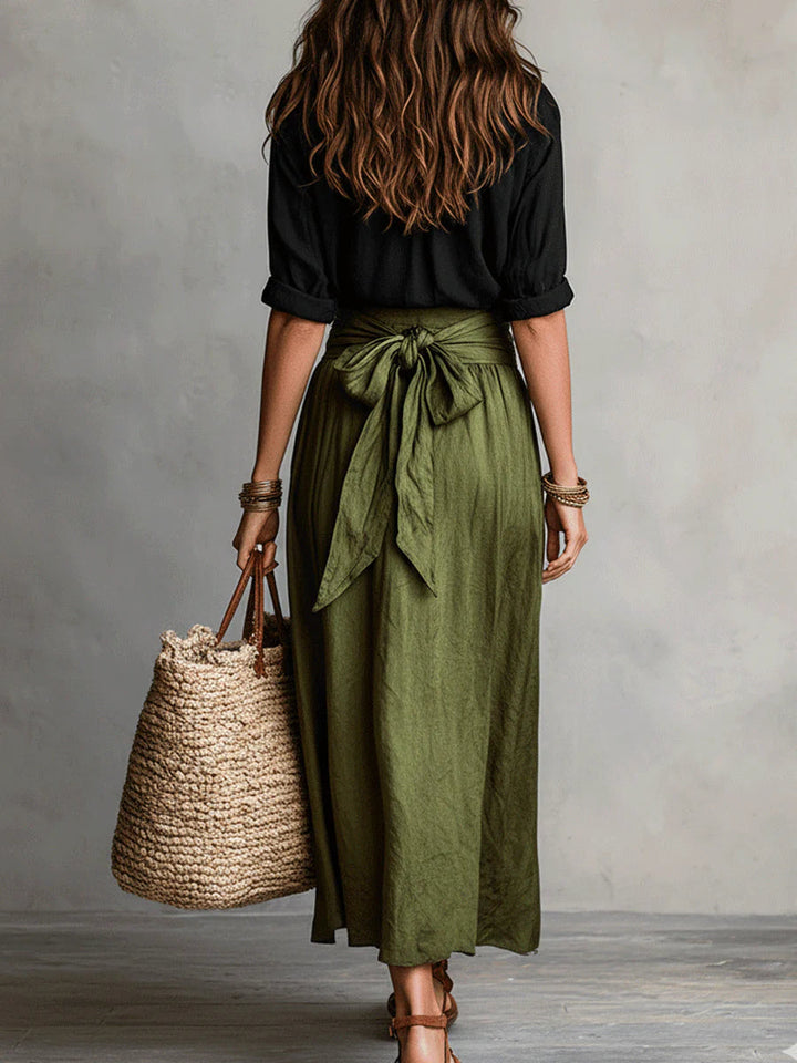Women's Relaxed Two-Piece Set - Effortless Elegance