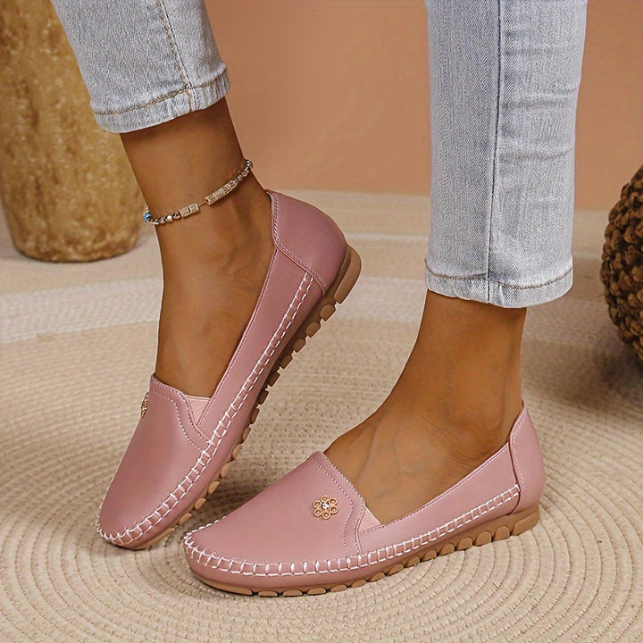Women's Soft Slip-On Loafers - Lightweight Everyday Comfort